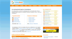 Desktop Screenshot of campingkeuze.nl